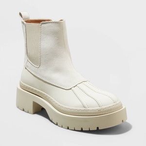 Off-white Ella Chelsea Duck Boots